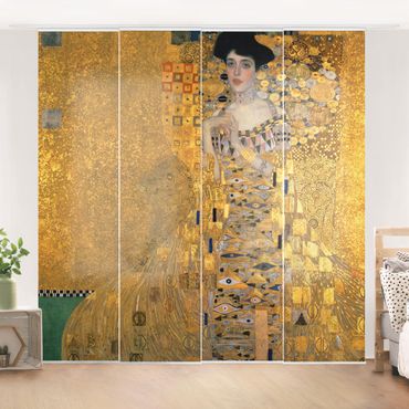 Zasłony panelowe zestaw - Gustav Klimt - Adele Bloch-Bauer I