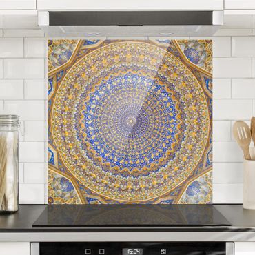 Panel szklany do kuchni - Kopuła Meczetu