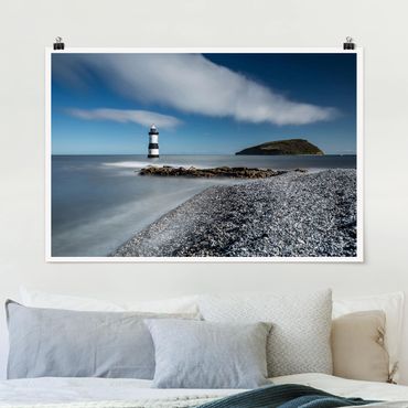 Plakat - Latarnia morska w Walii