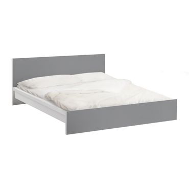 Okleina meblowa IKEA - Malm łóżko 160x200cm - Kolor chłodna szarość