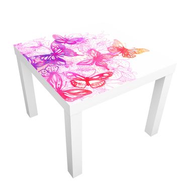 Okleina meblowa IKEA - Lack stolik kawowy - Marzenie motyla