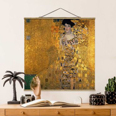 Plakat z wieszakiem - Gustav Klimt - Adele Bloch-Bauer I