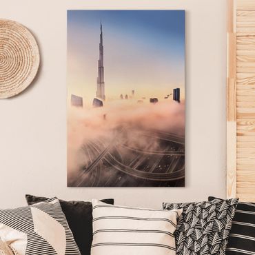 Obraz na płótnie - Niebiańska panorama Dubaju