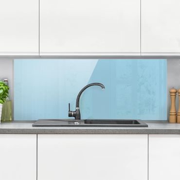 Panel szklany do kuchni - Pastelowy błękit
