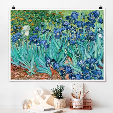 Plakat - Vincent van Gogh - Iris