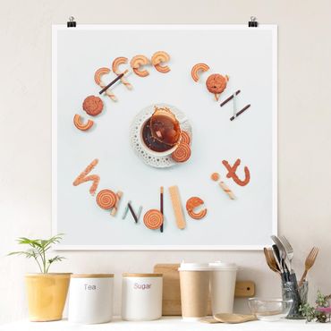 Plakat - Kawa da radę