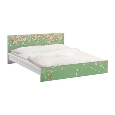 Okleina meblowa IKEA - Malm łóżko 140x200cm - Nr EK236 Tło wiosenne
