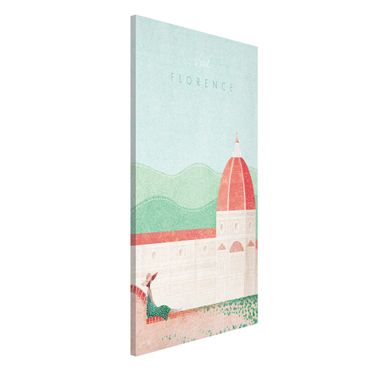 Tablica magnetyczna - Plakat podróżniczy - Florencja