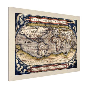 Tablica magnetyczna - Historyczna mapa świata Typus Orbis Terrarum