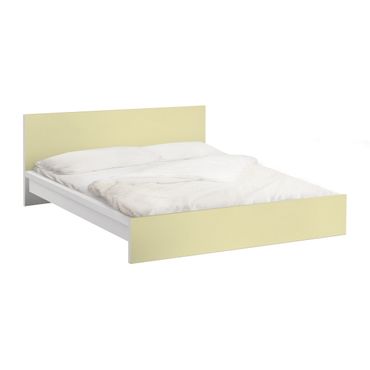 Okleina meblowa IKEA - Malm łóżko 140x200cm - Kolor kremowy