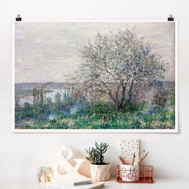 Plakat - Claude Monet - wiosenny nastrój