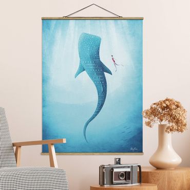 Plakat z wieszakiem - Rekin wielorybi
