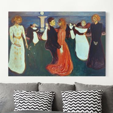 Obraz na płótnie - Edvard Munch - Taniec życia