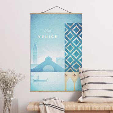 Plakat z wieszakiem - Plakat podróżniczy - Wenecja