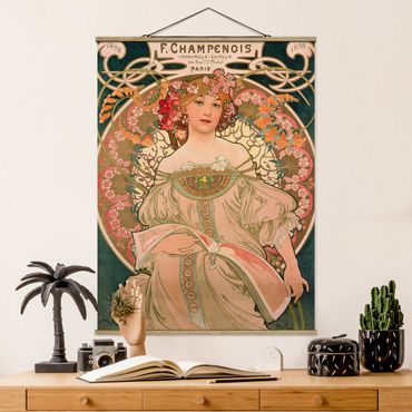 Plakat z wieszakiem - Alfons Mucha - Plakat dla F. Champenois