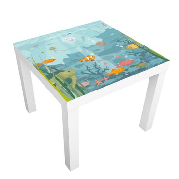 Okleina meblowa IKEA - Lack stolik kawowy - Nr EK57 Krajobraz morski