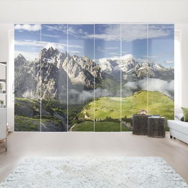 Zasłony panelowe zestaw - Alpy Włoskie