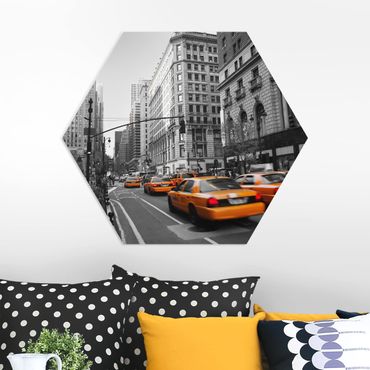 Obraz heksagonalny z Forex - Nowy Jork, Nowy Jork!