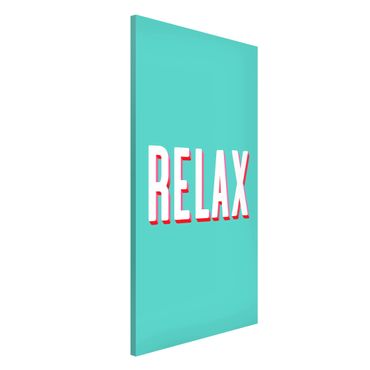 Tablica magnetyczna - Relax Typo na niebiesko