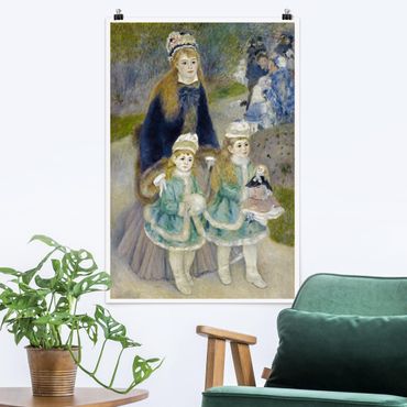 Plakat - Auguste Renoir - Matka z dziećmi