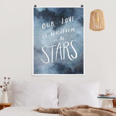 Plakat - Miłość niebieska - Gwiazdy