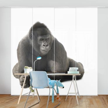 Zasłony panelowe zestaw - Gorilla I