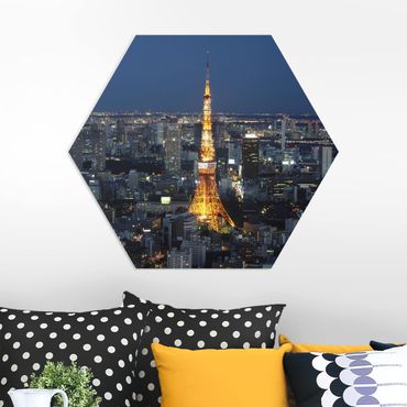 Obraz heksagonalny z Forex - Wieża w Tokio