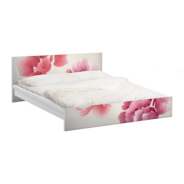 Okleina meblowa IKEA - Malm łóżko 180x200cm - Flora artystyczna II