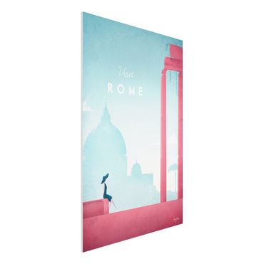Obraz Forex - Plakat podróżniczy - Rzym
