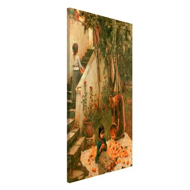 Tablica magnetyczna - John William Waterhouse - The Orange Pickers