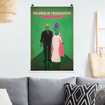 Plakat - Plakat filmowy Narzeczona Frankensteina