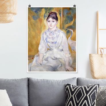 Plakat - Auguste Renoir - Młoda dziewczyna z łabędziem