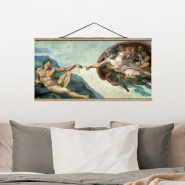 Plakat z wieszakiem - Michelangelo - Kaplica Sykstyńska