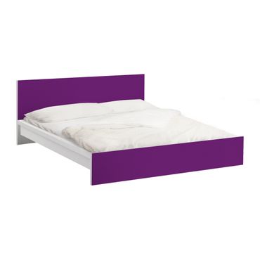 Okleina meblowa IKEA - Malm łóżko 180x200cm - Kolor fioletowy