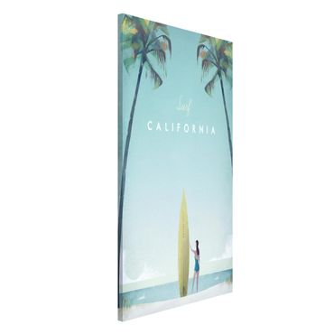 Tablica magnetyczna - Plakat podróżniczy - Kalifornia