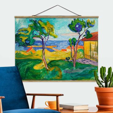Plakat z wieszakiem - Edvard Munch - Ogród
