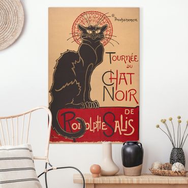 Obraz na płótnie - Théophile-Alexandre Steinlen - Czarny kot