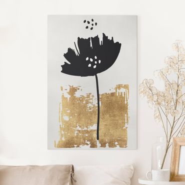 Obraz na płótnie - Kwiat złotego maku