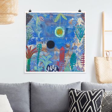 Plakat - Paul Klee - Zatopiony pejzaż
