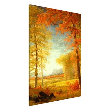Tablica magnetyczna - Albert Bierstadt - Jesień w hrabstwie Oneida, Nowy Jork