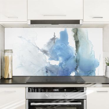 Panel szklany do kuchni - Topnienie lodowca II