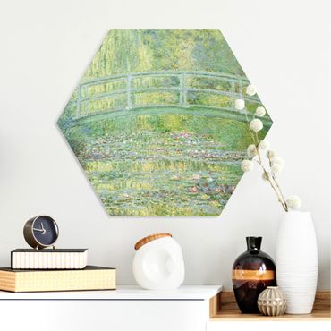 Obraz heksagonalny z Forex - Claude Monet - Mostek japoński