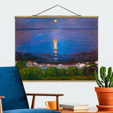 Plakat z wieszakiem - Edvard Munch - Letnia noc nad morzem