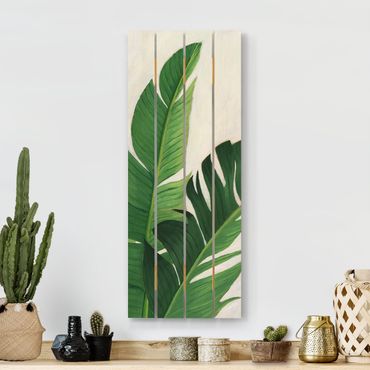 Obraz z drewna - Ulubione rośliny - Banan