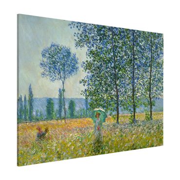 Tablica magnetyczna - Claude Monet - Pola na wiosnę