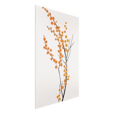 Obraz Forex - Graficzny świat roślin - Jagody pomarańczowe