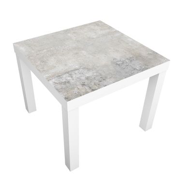Okleina meblowa IKEA - Lack stolik kawowy - Wygląd betonu w stylu shabby