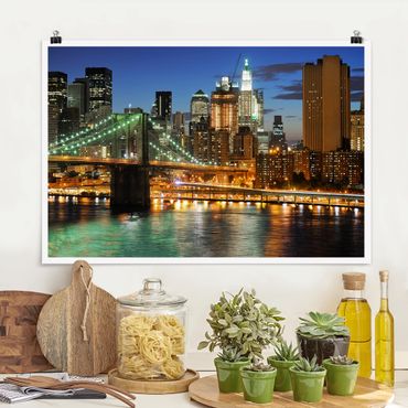 Plakat - Panorama Manhattanu