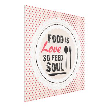 Obraz Forex - Żywność to miłość