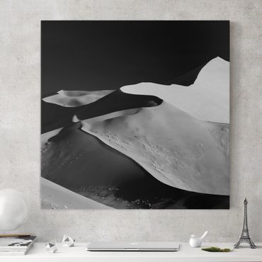 Obraz na płótnie - Pustynia - abstrakcyjne wydmy
